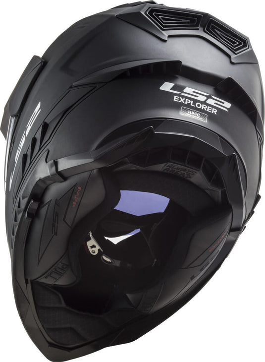 Ls2 endurohelm mx701 explorer solid helmet mx701 explorer solid l matt black