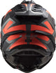 Ls2 endurohelm mx701 explorer alter helmet explorer bw neonorange matt size 3