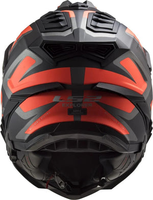 Ls2 endurohelm mx701 explorer alter helmet explorer age bw neonorange matt gr.xl