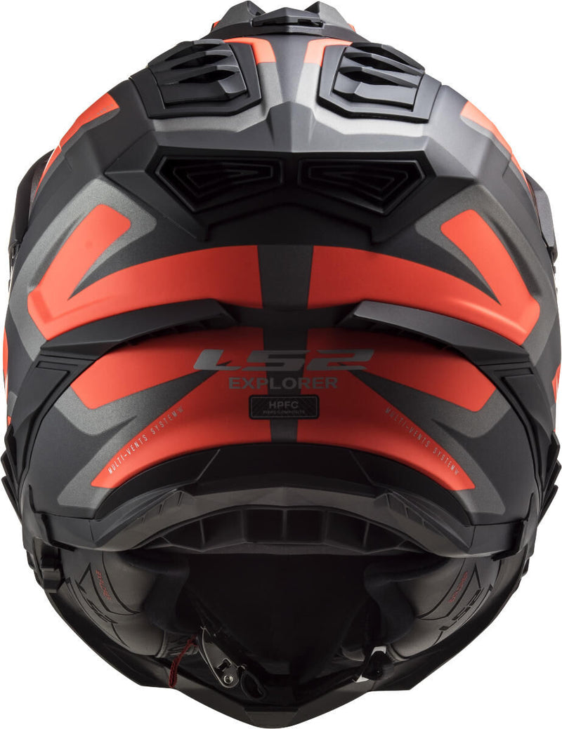 Load image into Gallery viewer, Ls2 endurohelm mx701 explorer alter helmet explorer age bw neonorange matt gr.m
