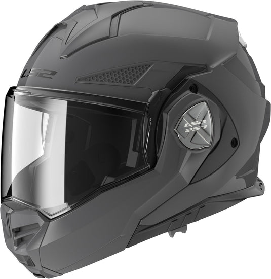 Ls2 opklaphelm ff901 advant x solid helmet advant x gray gr. l