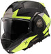Ls2 klapphelm ff901 advant x oblivion helmet advant x obliv bw neon yellow matt gr. m