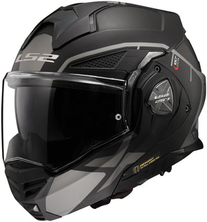 Ls2 opklaphelm ff901 advant x metryk helmet advant x metry sw gr matt gr. xs