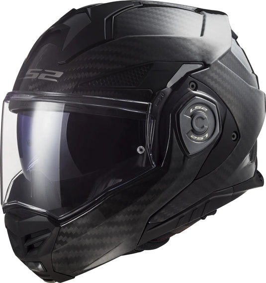 Ls2 klapphelm ff901 advant x carbon solid helmet advant x carbo black gr. xs