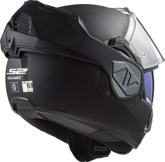Ls2 opklaphelm ff906 advant solid helmet ff906 adv. solid m black