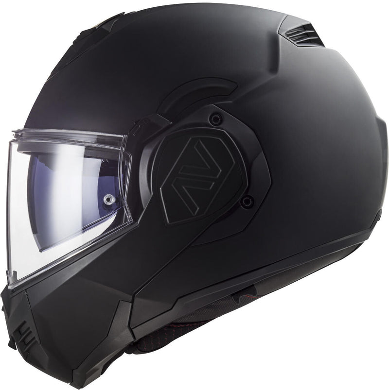 Load image into Gallery viewer, Ls2 opklapbare helm ff906 advant full black helmet ff906 adv.full black xs matt
