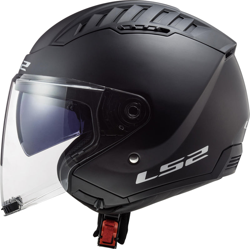 Load image into Gallery viewer, Ls2 jethelm of600 copter ii solid helmet copter ii soli black matt gr. xl
