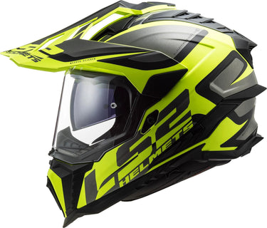 Ls2 endurohelm mx701 explorer alter helmet explorer age bw neono yellow matt gr.