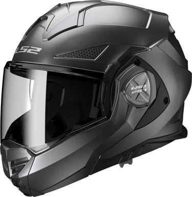 Ls2 opklaphelm ff901 advant x solid helmet advant x gray matt gr. xl