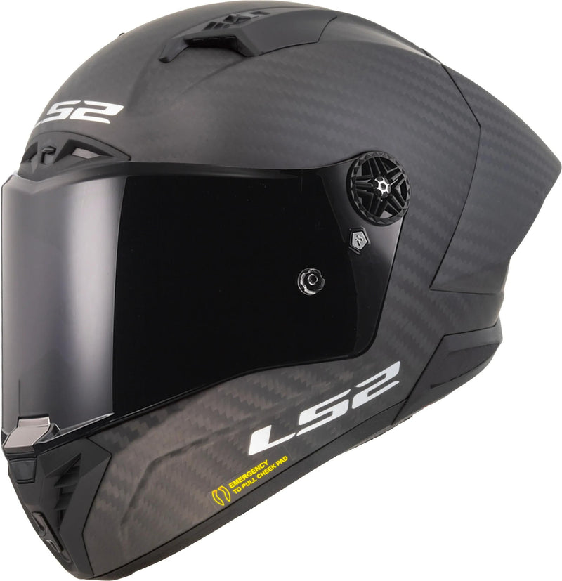 Load image into Gallery viewer, Ls2 integralhelm ff805 thunder carbon gp aero helmet thunder gp aer black matt gr. l
