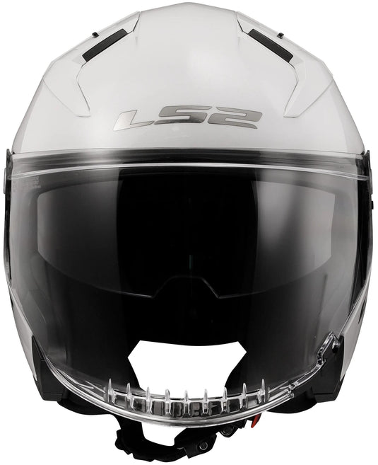 Ls2 jethelm of603 infinity ii solid helmet infinity ii white gr. s