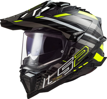 Ls2 endurohelm mx701 explorer carbon edge helmet explorer edge carbon sw ge ti gr. xl