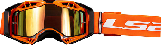 Ls2 aura pro crossbril glasses aura pro black neon orange