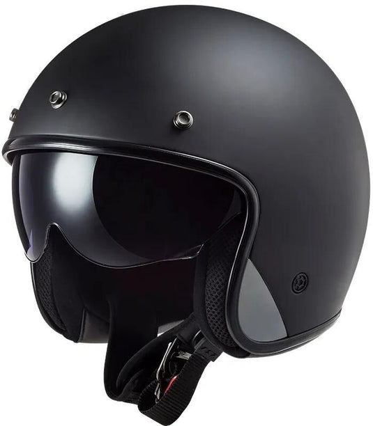 Ls2 jethelm of601 bob ii solid helmet of601 bob ii black matt gr. xs