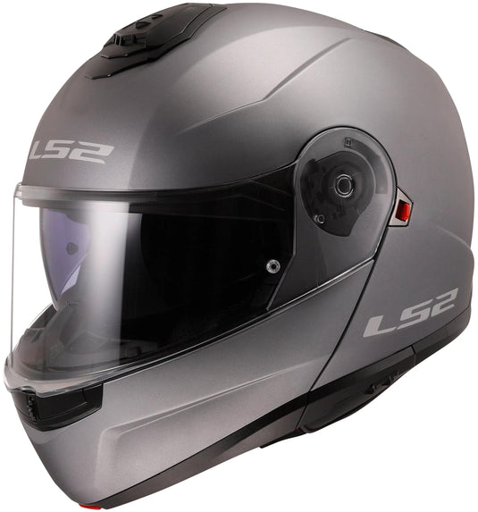 Ls2 klapphelm ff908 strobe ii solid helmet strobe ii ff90 solid ti matt gr. xl