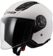 Ls2 jethelm of616 airflow ii solid helmet airflow ii of6 solid white gr. m
