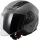 Ls2 jethelm of616 airflow ii solid helmet airflow ii of6 solid nardo gray gr. xxl
