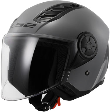 Ls2 jethelm of616 airflow ii solid helmet airflow ii of6 solid nardo gray gr. 3xl