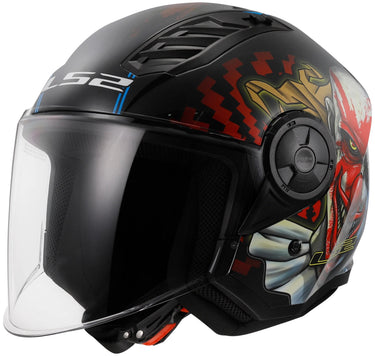 Ls2 jethelm of616 airflow ii happy dreams helmet airflow ii of6 happy dreams gr. m