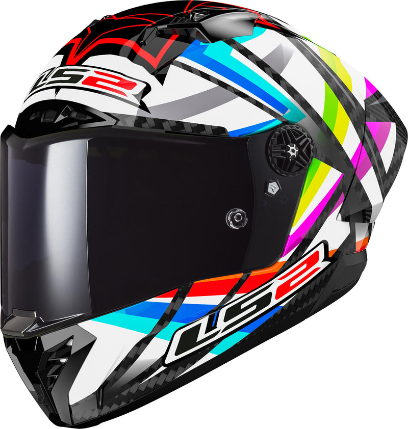 Load image into Gallery viewer, Ls2 integraalhelm ff805 thunder carbon gp aero flash helmet ff805 thunder gp ae flash sw gr. m

