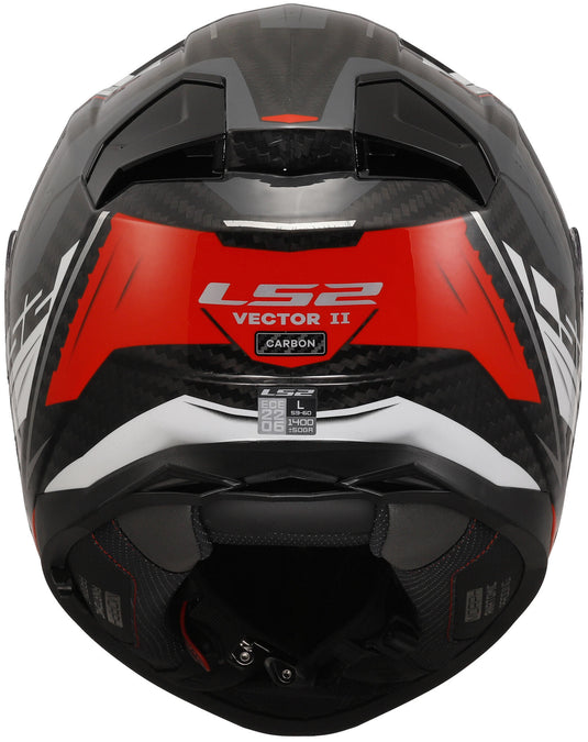 Ls2 integraalhelm ff811 vector ii carbon savage helmet ff811 vector i c savage ws rt gr gr. xxl