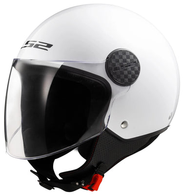 Ls2 jethelm of558 sphere ii solid helmet of558 sphere i solid gloss white gr. xxl
