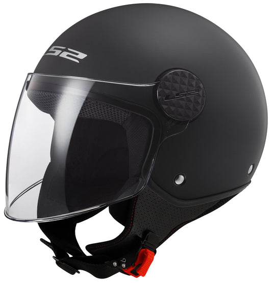 Ls2 jethelm of558 sphere ii solid helmet of558 sph. ii solid s matt black