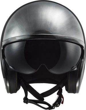 Ls2 jethelm of599 spitfire ii jeans helmet of599 spitfire ii jeans titanium gr. s