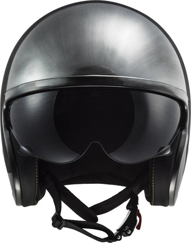 Ls2 jethelm of599 spitfire ii jeans helmet of599 spitfire ii jeans titanium gr. s