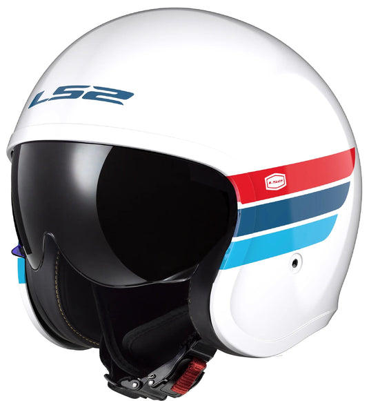 Ls2 jethelm of599 spitfire ii retro helmet of599 spitfire ii retro ws bl rt gr. s