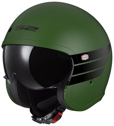 Ls2 jethelm of599 spitfire ii retro helmet of599 spitfire ii retro m. gn gr. l