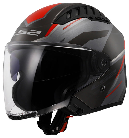 Ls2 of600 copter ii urbane jethelm helmet of600 copter ii diston gr rt gr. l