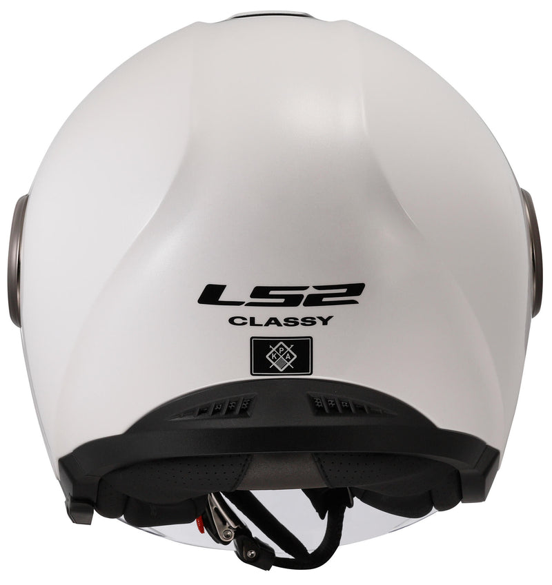 Load image into Gallery viewer, Ls2 jethelm of620 classy solid helmet of620 classy solid white gr. s
