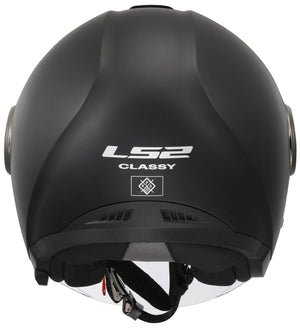 Ls2 jethelm of620 classy solid helmet of620 classy solid matt black gr. xs