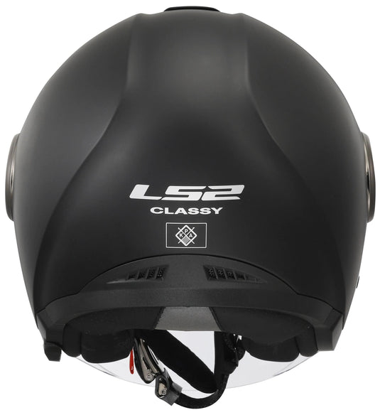Ls2 jethelm of620 classy solid helmet of620 classy solid matt black gr. xl