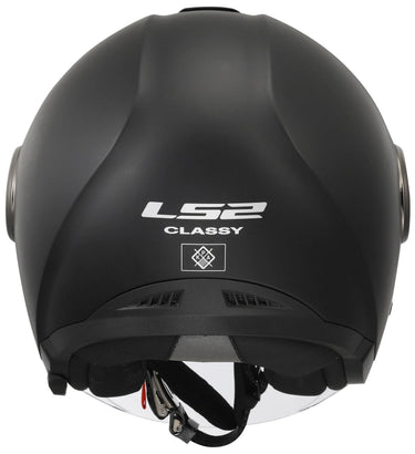 Ls2 jethelm of620 classy solid helmet of620 classy solid matt black gr. xl