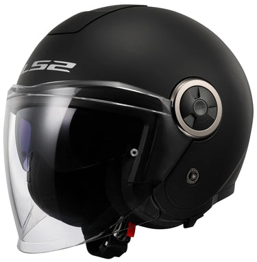Ls2 jethelm of620 classy solid helmet of620 classy solid matt black gr. xxl