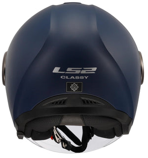 Ls2 jethelm of620 classy solid helmet of620 classy solid navy blue gr. xl
