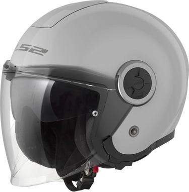 Ls2 jethelm of620 classy solid helmet of620 classy solid pearl gray gr. xl