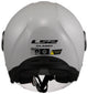 Ls2 jethelm of620 classy solid helmet of620 classy solid pearl gray gr. xl