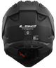 Ls2 endurohelm mx702 pioneer ii solid helmet mx702 pioneer ii matt black gr. m