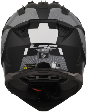 Ls2 endurohelm mx702 pioneer ii hill helmet mx702 pioneer ii hill m. bw ws gr. s