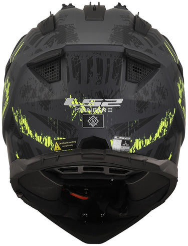 Ls2 endurohelm mx702 pioneer ii crazy helmet mx702 pioneer ii crazy m. sw ge gr. s