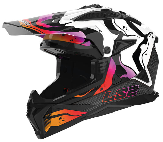 Ls2 crosshelm mx708 fast ii wash helmet mx708 fast ii wash white gr. m