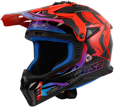 Ls2 crosshelm mx708 fast ii wash helmet mx708 fast ii wash red gr. l