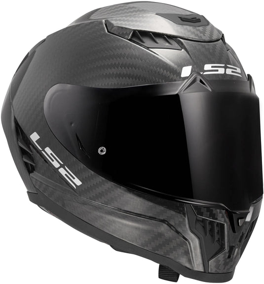 Ls2 integralhelm ff807 dragon carbon ff807 dragon helmet matt carbon, size xl
