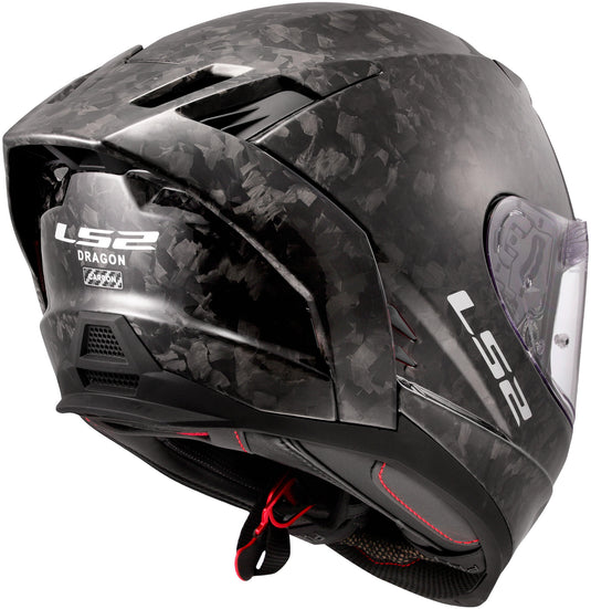 Ls2 integraalhelm ff807 dragon forged helmet ff807 dragon carbon forged gr. s