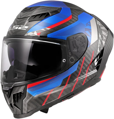 Ls2 integralhelm ff807 dragon trax helmet ff807 dragon trax blue red gr. xl