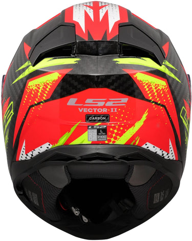 Ls2 integralhelm ff811 vector ii carbon tantic helmet ff811 vector i tantic red yellow gr. m