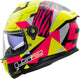Ls2 integraalhelm ff808 stream ii tiger . helmet ff808 stream ii tiger s yel. pink